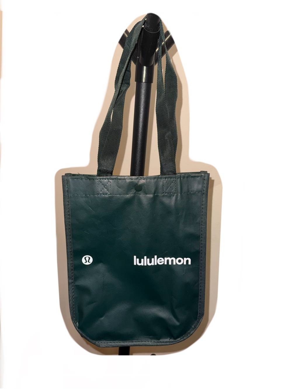 Lululemon Green Shopping Tote Bag